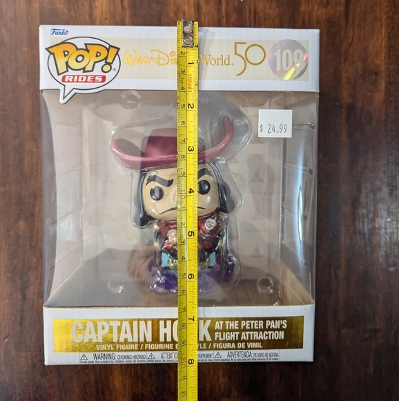 Funko Pop Captain Hook NIP - Picture 2 of 8